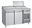 Εικόνα της Ψυγείο Πάγκος Σαλατών- Πίτσας Συντήρηση με 2 πόρτες GN 1.39 m