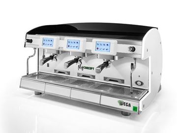 Εικόνα της Μηχανή Espresso Αυτόματη Δοσομετρική 2 Group MyConcept evd/2 Total Color WEGA 