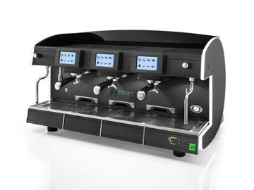 Εικόνα της Μηχανή Espresso Αυτόματη Δοσομετρική 4 Group MyConcept evd/4 Total Color WEGA 