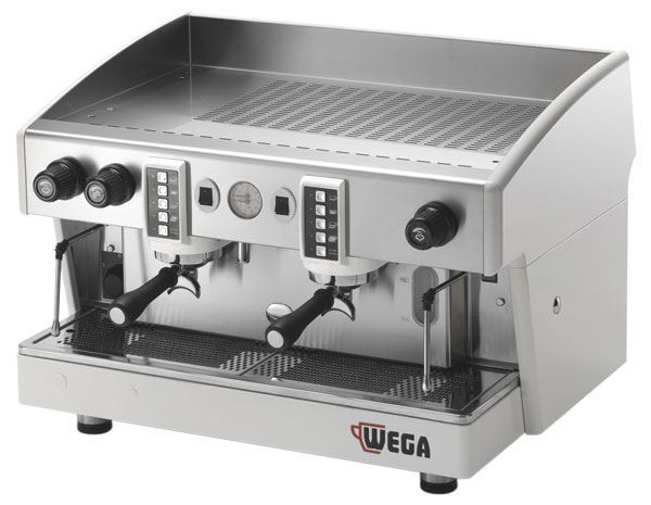 Εικόνα της Μηχανή Espresso Αυτόματη Δοσομετρική  2 Group Atlas W01 Comp  EVD/2 WEGA 