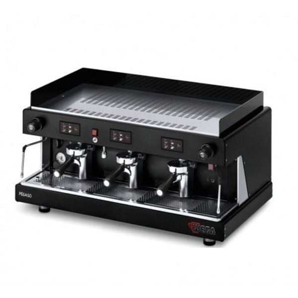 Εικόνα της Μηχανή Espresso Αυτόματη Δοσομετρική  3 Group Pegaso Opaque EVD/3 WEGA 