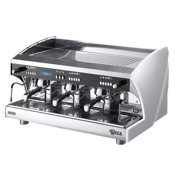 Εικόνα της Μηχανή Espresso Αυτόματη Δοσομετρική  3 Group Polaris EVD/3 + SPIW-D WEGA 
