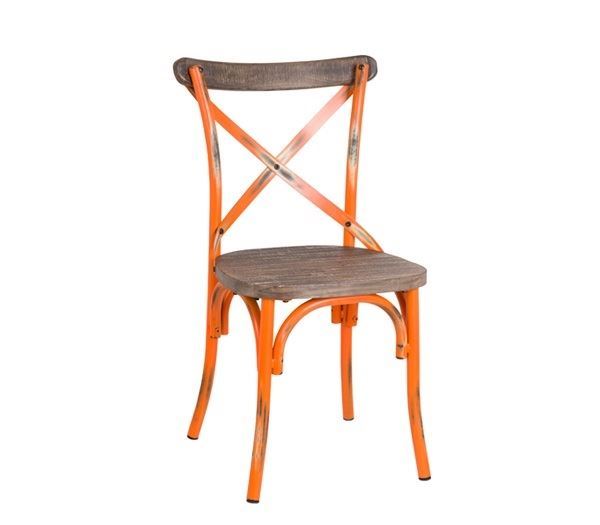 Εικόνα της Καρέκλα Destiny Wood, Antique Orange Ε5189,90