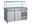 Εικόνα της Ψυγείο Βιτρίνα Σαλατών για 4 GN 1/1 με 2 πόρτες, 139 cm