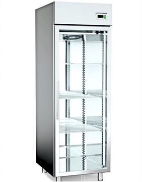 Εικόνα της Ψυγείο Θάλαμος Κατάψυξη με 1 Πόρτα με Τζάμι και Ψυκτικό Μηχάνημα, 70x81 cm