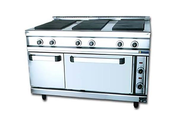 Εικόνα της Κουζίνα Ηλεκτρική με 6 εστίες και φούρνο, σειρά 900, FC6FE SER GAS