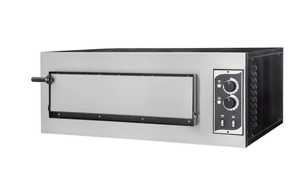 Εικόνα της Φούρνος Πίτσας Ηλεκτρικός SMALL BASIC 1/50  PRISMA FOOD, 1 όροφος για 1 πίτσα φ45 η 60X40 cm
