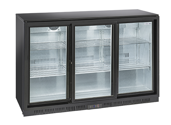 Εικόνα της Ψυγείο Back Bar με Συρόμενες Πόρτες Επιτραπέζιο, 135 cm 350 lt