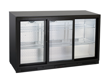Εικόνα της Ψυγείο Back Bar με Συρόμενες Πόρτες Επιτραπέζιο, 135 cm 320 lt
