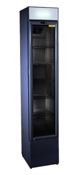 Εικόνα της Ψυγείο Βιτρίνα Συντήρησης Μαυρή Μονή με Φωτεινή Μετώπη 36 cm, 105lt.