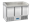 Εικόνα της Ψυγείο Πάγκος με Γρανίτη Σαλατών- Πίτσας με 3 πόρτες, 140 cm