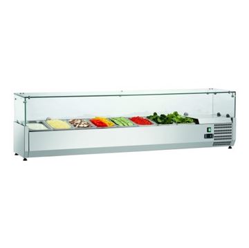 Εικόνα της Ψυγείο Βιτρίνα Σαλατών Επιτραπέζιο, 2.00 m, SAL 2000-33