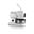 Εικόνα της Τυροτρίφτης κύλινδρος μίνι Λευκό Χρώμα FAMA 0,50 hp