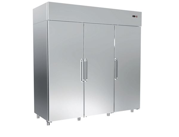 Εικόνα της Ψυγείο Θάλαμος Συντήρηση με 3 Πόρτες και ψυκτικό μηχάνημα, 198x80x208 cm