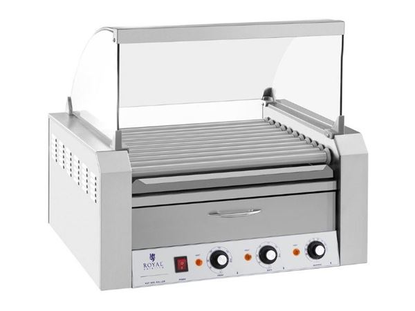 Εικόνα της Hot Dog Roller Grill RCHG 11WO με Θερμαντικό για Ψωμάκια